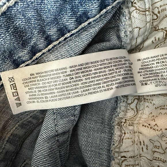 Ariat M7 Slim Fit Straight Leg Jeans 31/34 Light Wash Denim Western Work - Picture 11 of 12